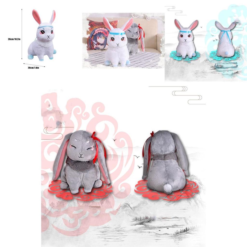 Mo Dao Zu Shi Weiwuxian Lan Wangji Rabbit Plush Toy Kids Gift