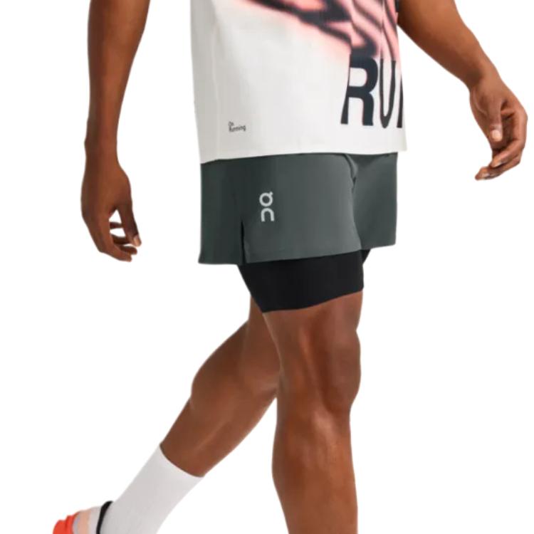 On Pace Shorts Sports Shorts Unisex Black 1WE10250553