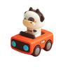 Cartoon-Autos, Kinder Spielzeug Figur Reibungsspielzeug Kein Akku Schieben Los Gleitende Fahrzeuge für Alter 1-3, Spaß für Babys für Feinmotorik