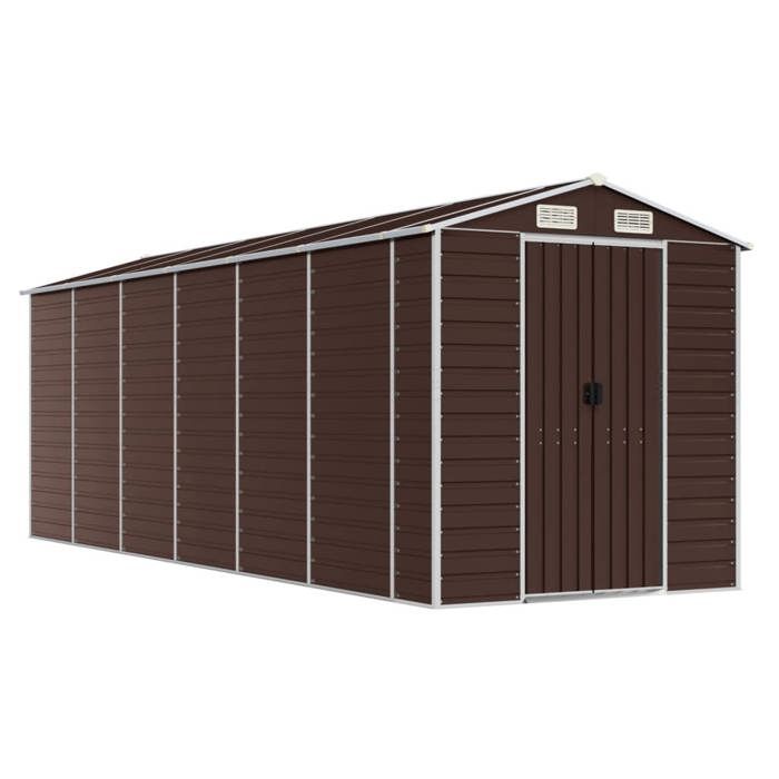 VidaXL Abri de Jardin, Cabane à Outils avec Poignées, Remise à Outils avec Toit Inclinable, Abri de Rangement Terrasse, 3188269