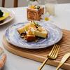 Leichter Luxusstil Farbe Keramikteller Restaurant Desserts Salatteller Köstliche Gerichte Teller Kreatives Haushaltsgeschirr