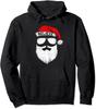 Believe Santa Hat Mustache Family Reunion Christmas Unisex Hooded Sweatshirt