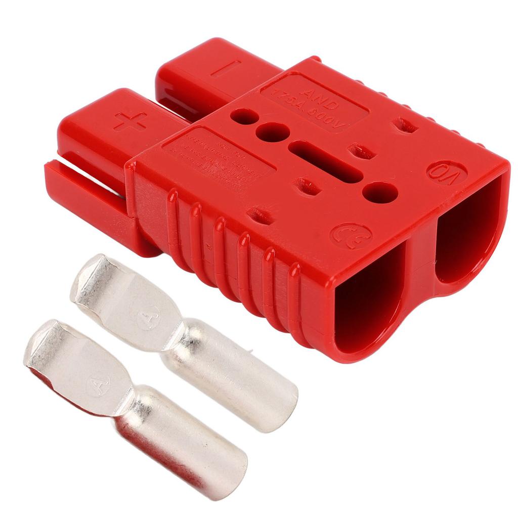 Plug Battery Connector 2AWG 175A 600V Flame Retardant Battery Quick Connect Adapter
