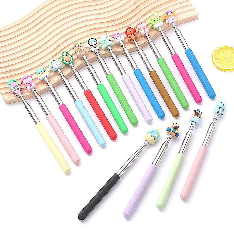 2Pcs Extendable Finger Pointer Stick School Collapsible Telescoping Long Hand Pointing Stick Extendable Finger Reading Stick