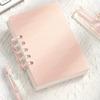 A7 Spiral Notebook, Sugar Color Random, 86 Sheets Portable Pocket Notepad for School Office Gift