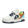 2025 Blue Skateboard Shoes Kids Sneakers Boys Comfortable Leather Casual Sneakers Child Outdoor Non-slip Children's Sports Shoes