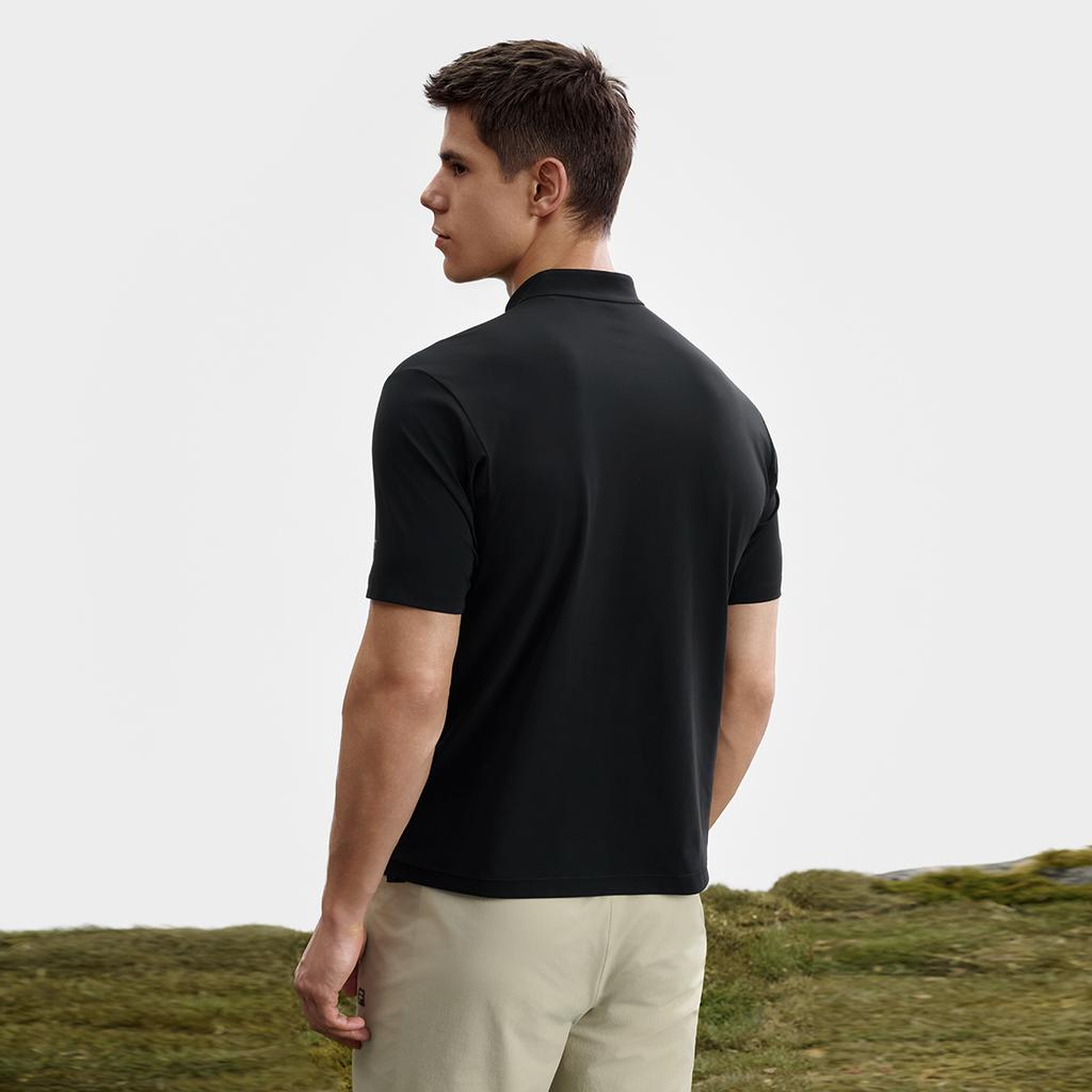 Fila Explorer FW25 Outdoor Series Athletics Solid Color Casual Comfortable Short Sleeve T-Shirt Men Tops A11M537104F-BK