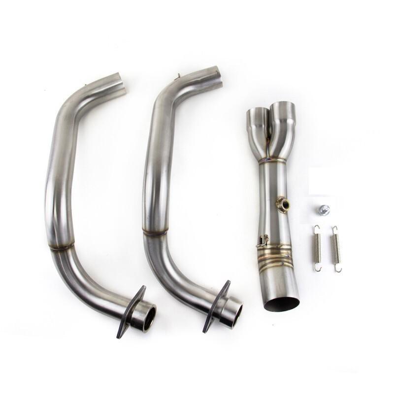 Exhausts Pipes For Yamaha MT-07 YZF R7 2021-2025 Whole System Exhaust Header Pipe Muffler Tips Exhaust Systems