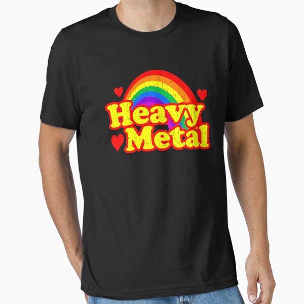 Funny Heavy Metal Rainbow Essential T-Shirt