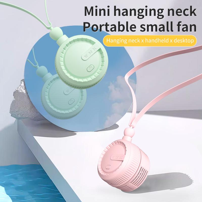 Portable Bladeless Neck Fan with USB Charging
