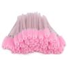 50 Stück Nylon-Make-up-Pinsel, Mascara-Stäbe, Wimpern, Augenbrauen, tragbarer Einwegpinsel