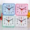 Digital Alarm Clock Bedside Small Alarm Clock Quartz Battery Operated Square Student Bedroom Wake Up With Beeping Sound