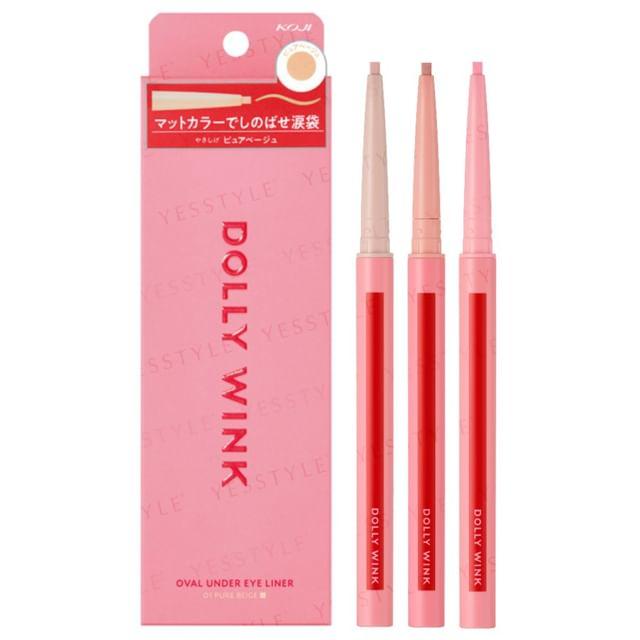 Koji - Dolly Wink Овальный подводка для нижнего века 01 Pure Beige