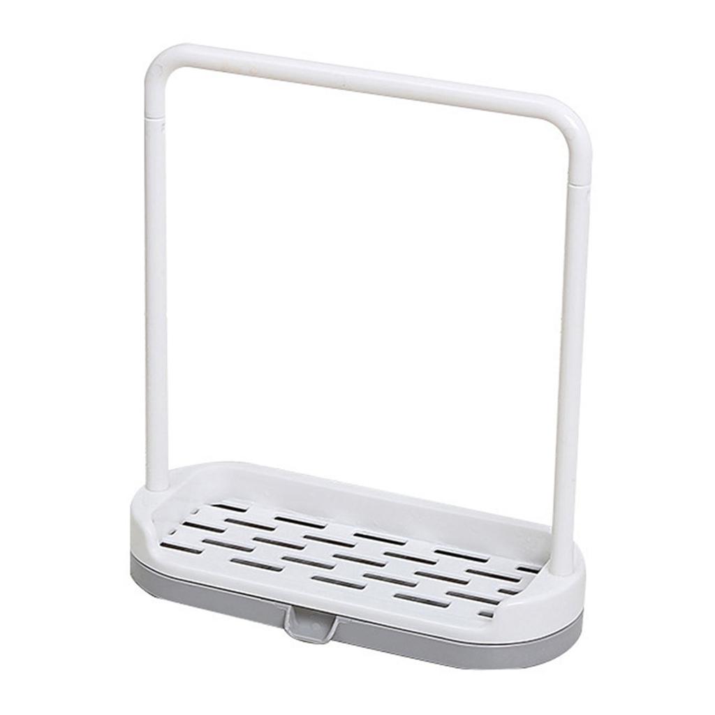 Küchenspüle Schwammhalter Mehrzweck Küchenlappenständer Schwammhalter mit Spültuch-Trockenständer für Küchenarbeitsplatte