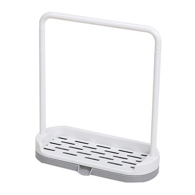 Kitchen Sink Sponge Holder Multipurpose Kitchen Rag Stand Sponge Holder with Dishcloth Drying Rack