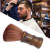 Professional Neck Duster Brush Haircut Neck Hair Removal Brush Wooden Handle Neck Brush
