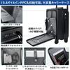 Hanana Suitcase with Vacuum Compression Bag and Electric Large Capacity Fits Holds up to 70L with Compression Wide Carry Front TSA Double for Business