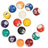 16PCS Eco‑friendly 38MM Resin Children Billiard Ball Toy Mini Pool Table Accesssory