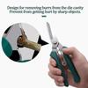 Garden Pruning Shears For Bonsai, Straight Head, Stainless Steel  Non-slip Handle, Handy Trimming Tool For Home Use