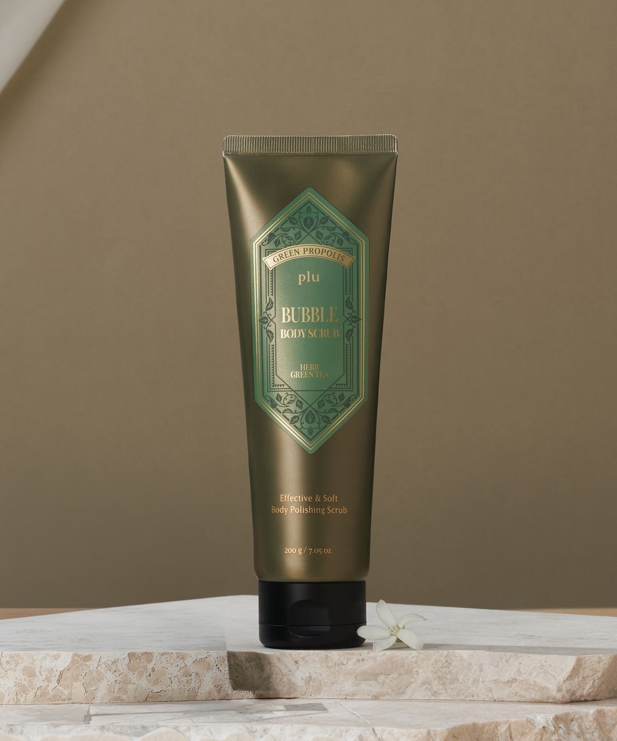 Green Propolis Bubble Sugar Body Scrub 200g Herb Green Tea