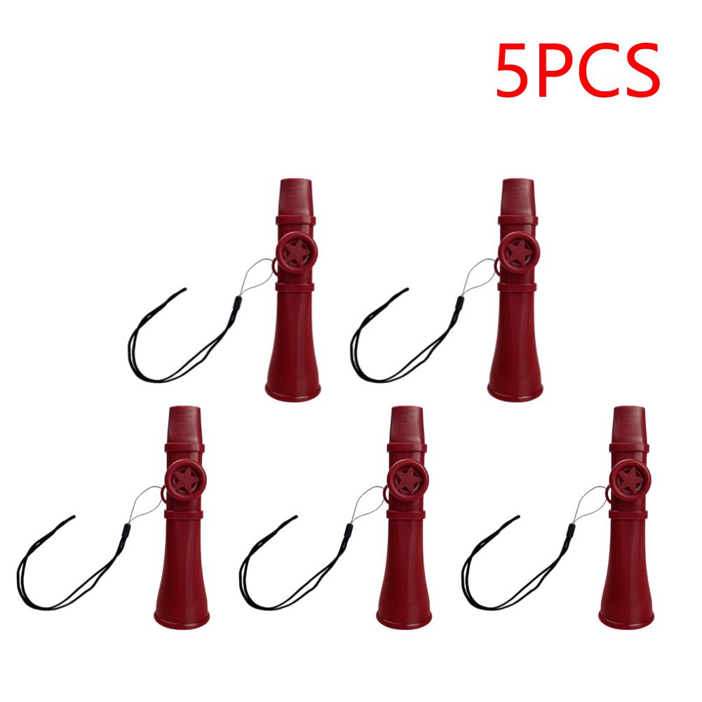 1-5PCS Small Kazoo with Lanyard Portable Musical Flute Adjustable Simple Kazoos Instrument for Adults Beginner Music Lovers