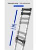 Lightweight Portable Folding Cart for Groceries, Goods, and Luggage with Stair-Climbing Wheels