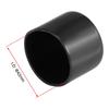 uxcell Screw Protector Bolt Protector End Cap Cover 42mm ID Vinyl Round Black Pack of 8