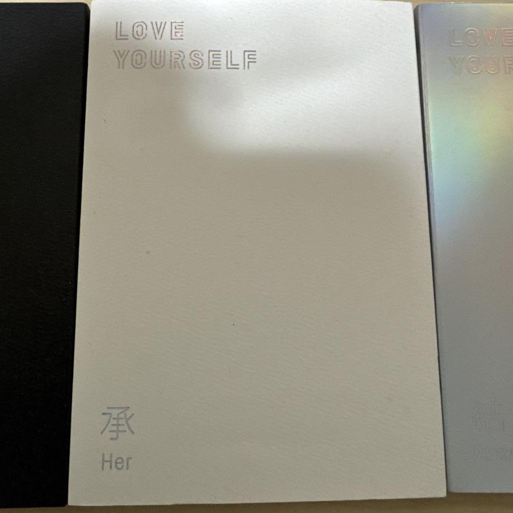[USED] BTS love yourself CD 3-piece set