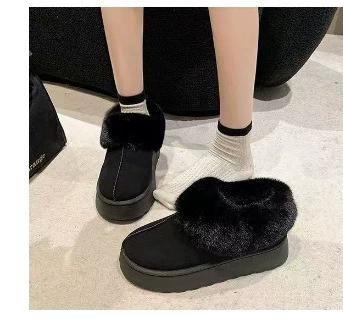 Winter Women's Thick Sole Sheepskin Woolen Anti Slip Snow Boots Fashion Women's Mini Warm Thickened Women's Boots
