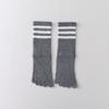 Yoga Five-Finger Socks Children'S Medium Tube Split-Toe Socks Boneless Breathable Comfortable Pilates Women'S Socks Fitness Sports Socks Stockings
