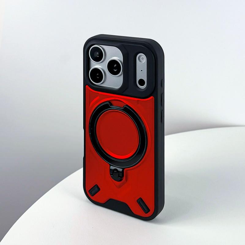 

Matte Heavy Duty 360°for Magsafe Case for iPhone 17 Air 16 15 14 13 12 Pro Max 11 Plus Magnetic Stand Wireless Charging Cover iPhone Air