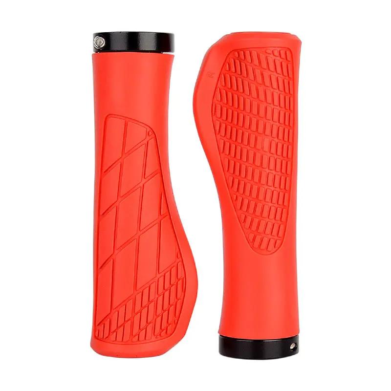 1pair Bicycle Handlebar Grip Rubber Bike HandleBar Cover Anti-Slip Shock Absorbing Lockable MTB Cuffs Cycling Accessories