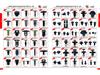 330-Piece Boxed Snap-in Fasteners Set for Honda Toyota Bumper & Christmas Tree Barbs