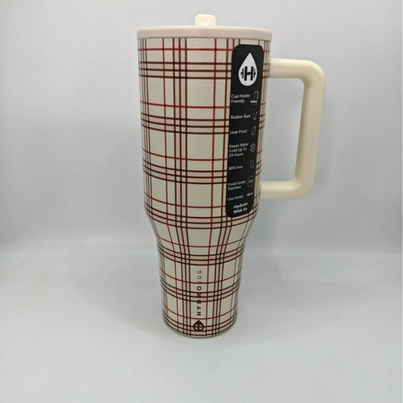 32oz 40oz Izolovaná láhev na vodu s uchem Neprosakující víčko Nerezová termoska Cestování autem Sport