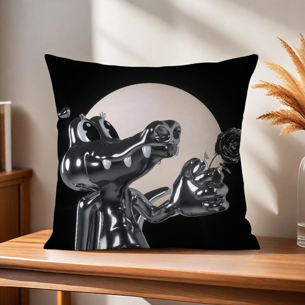 Singer A-Alvaro Diaz Cushion Cover Comfortable Soft Pillow Case for Sofa Living Room Home Office Decor and Protective Covers