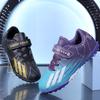 Girls Football Shoes New Velcro Student Professional Training Sneakers Youth Lawn Broken Nails Boys Football Shoes