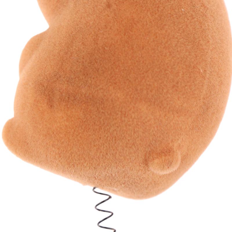 3 Stück Beflockung Lustige 3D Capybara Feder Plüsch Haarnadel Tier Lieblich Haarspange Accessoires Kopfschmuck