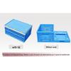 Yueyueshang Foldable Plastic Storage Crate with Lid
