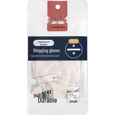 Fangcaodi Thick Nitrile Rubber Dishwashing Gloves