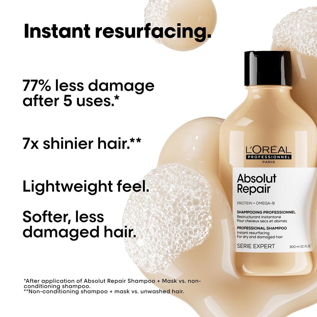 L'Oréal Serie Expert Absolute Repair SE21 Gold Shampoo 300ml