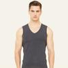 Men Winter Seamless Vest V-neck Sleeveless Thermal Underwear Elastic Slim Fit Bottoming Shirt Tops