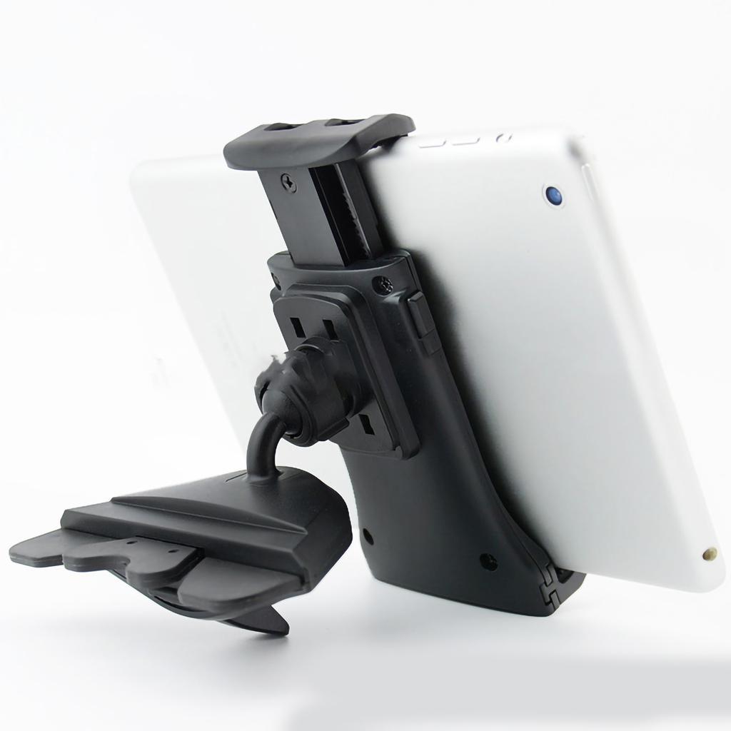 CD Phone Mount 360 Degree Rotation ABS Soft Glue Material Buckle Structure General Type Phone Holder Car Mount