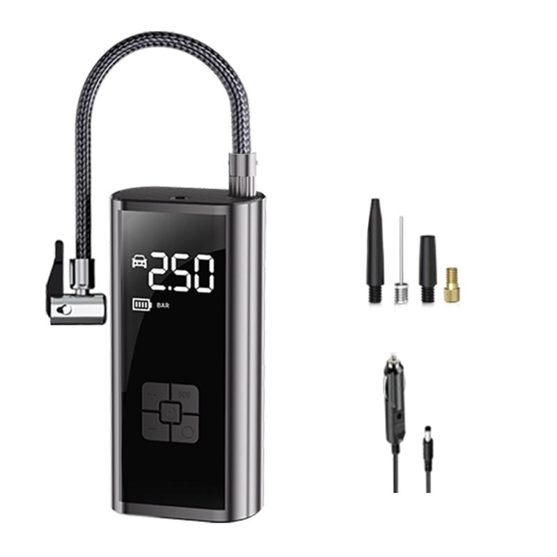 Handheld Electric Digital Tire Inflator with LED Light Tire Pump