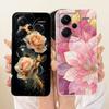 For Xiaomi Redmi Note 13 Pro Plus 5G Case Pretty Flowers Soft Liquid Silicone Phone Cover For Redmi Note 13 Pro+ 2023 Back Cases