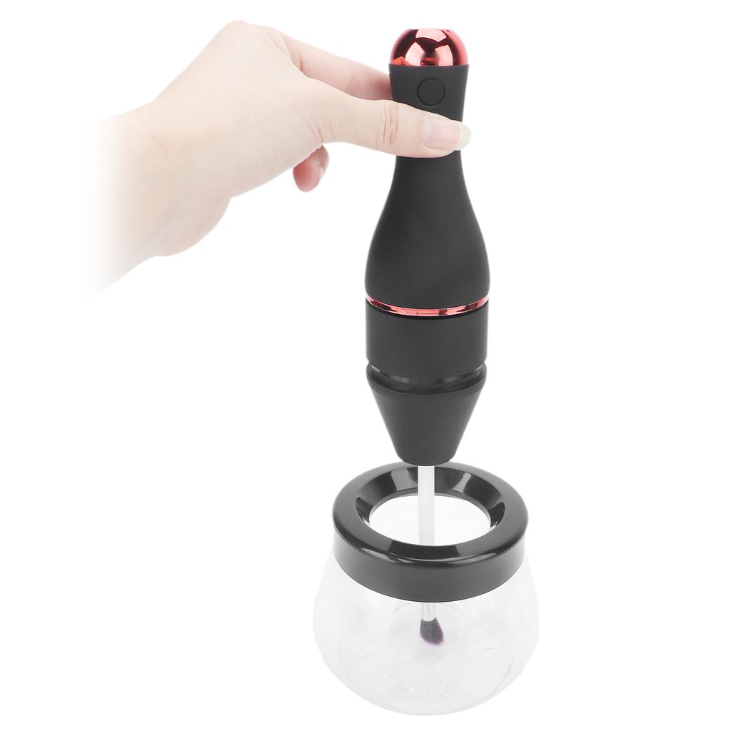 Electric Makeup Brush Cleaner Quick Dry Rechargeable Automatic Brush Cleaner Spinner