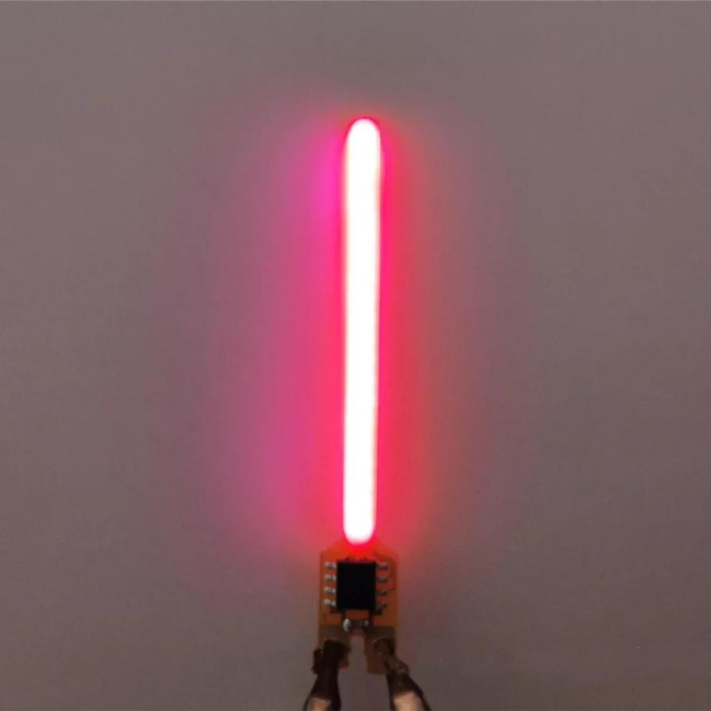 70 59MM DC3V Meteor Shower Filament Flowing Water Lamp Bring A Box LED COB Filament Diodes Parts Incandescent Light Accessories