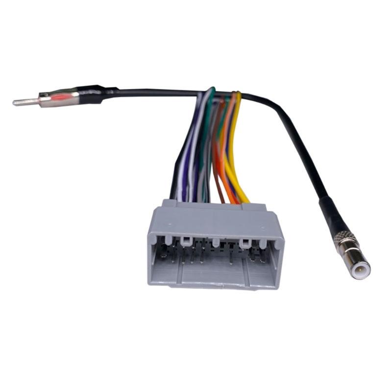 Plugs and Play Sound Radio Wiring Harness for Vehicles Seamless Dashboard Music Player Integration Upgrading Car Stereo