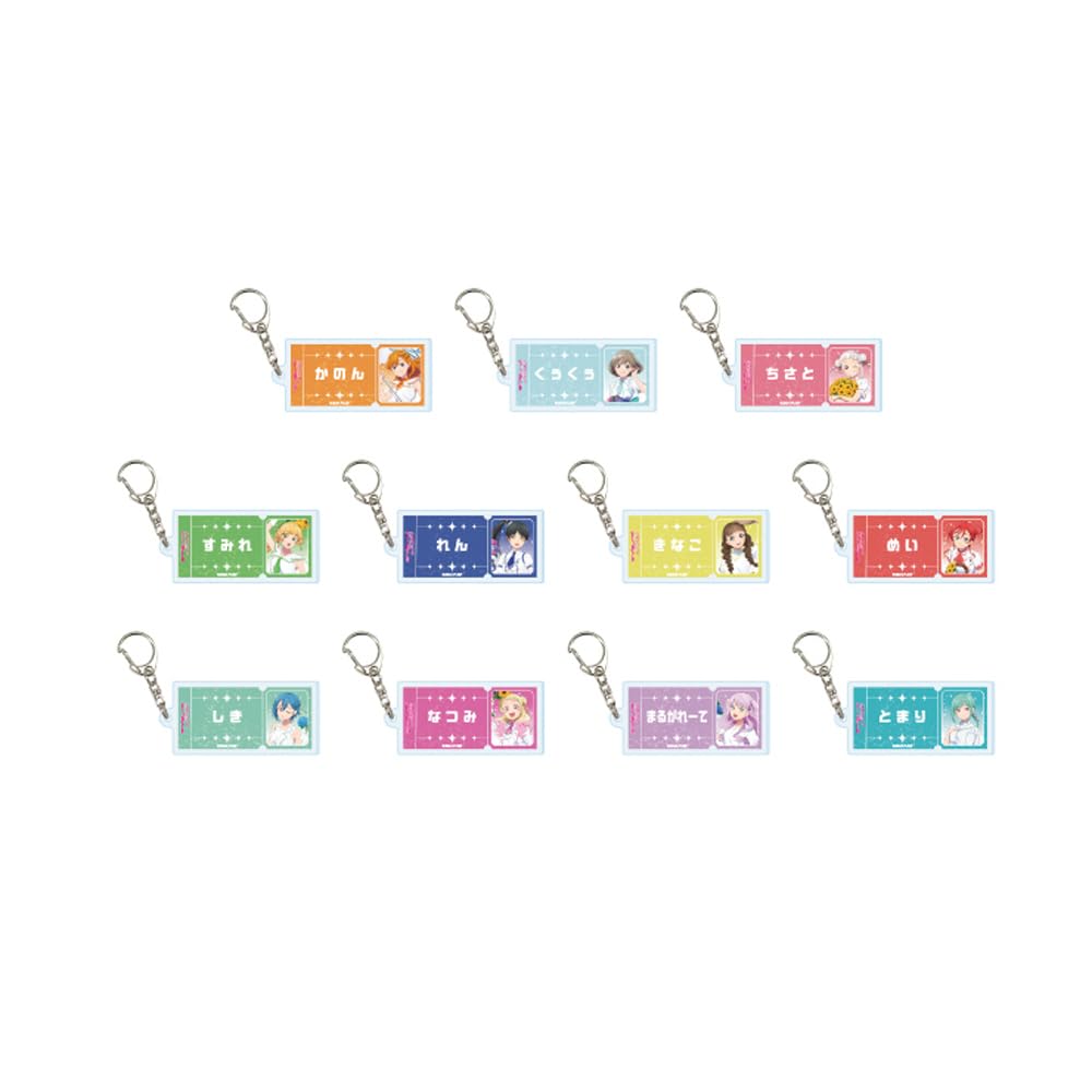 Love Live Superstar 04 Parade ver. [Original Illustration] Acrylic Keychain Complete Set (Box of 11)