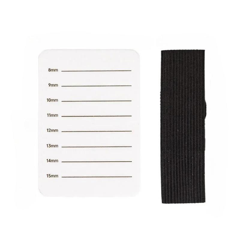 Eyelash Extension Pallet With Adjustable Wrist Strap Hand Plate Lash Holder Grafted Eyelash Show Board Eyelash Extension