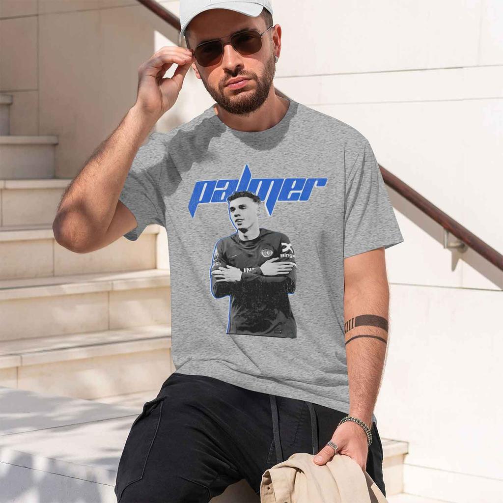 Palmer Unisexs Football Jersey Commemorative Shirt Summer Unisex D Short Sve Leisure Shirt 2026 New Model Shortsleeve Crewneck T